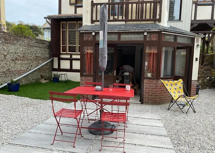 Charme Dans Villa, Coeur D'etretat, 200 M De La Διαμέρισμα *